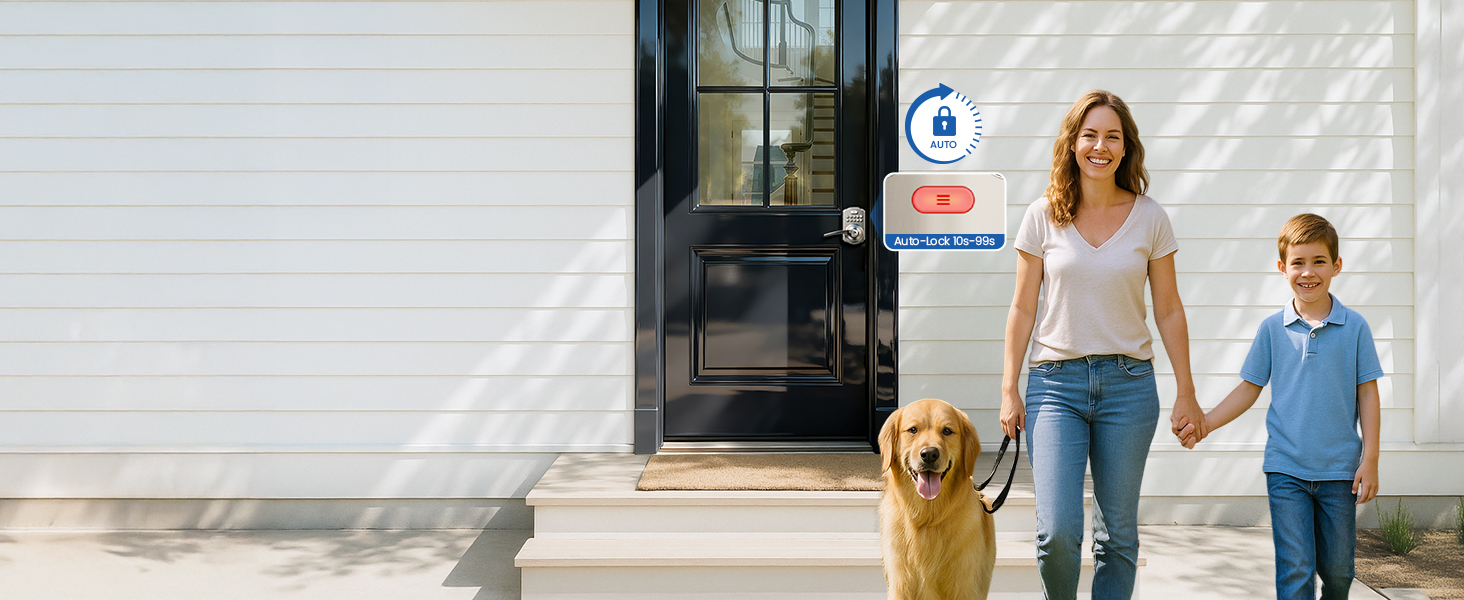 keyless entry door lock