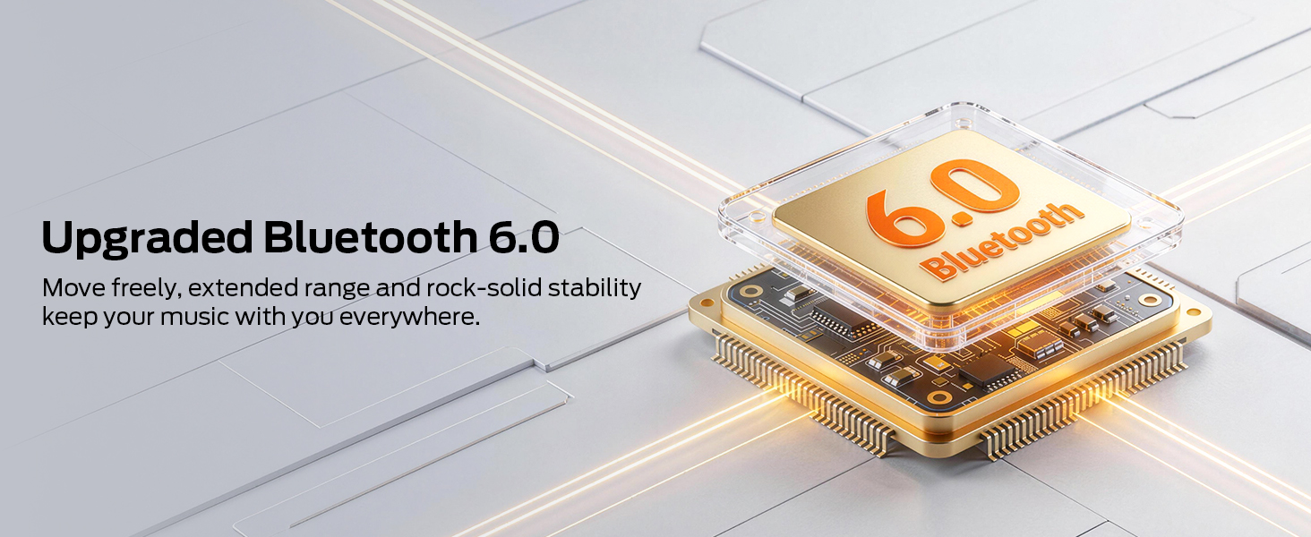 Upgraded Bluetooth 6.0