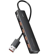VENTION 10Gbps USB 3.2 Hub, USB Hub with 4 USB A 3.2 Ports, USB 3.2 Gen 2 Splitter USB Expander f...