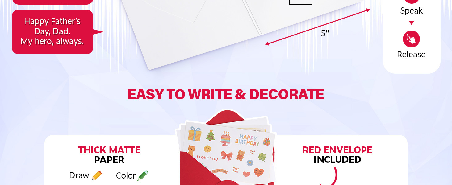 Recordable Greeting Card