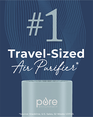 best travel sized air purifier pure enrichment purezone mini portable cordless true hepa filtration