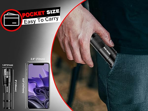pocket flashlight