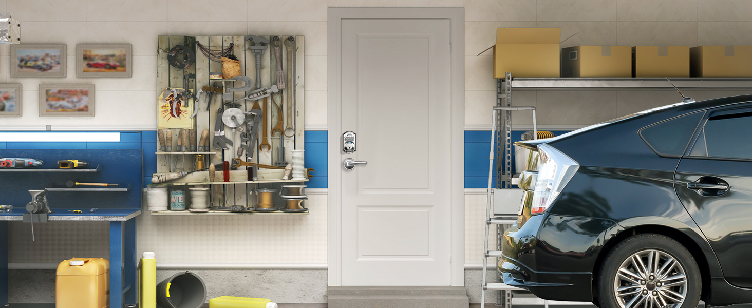 Suitable for front doors, side doors, basements, and storage rooms