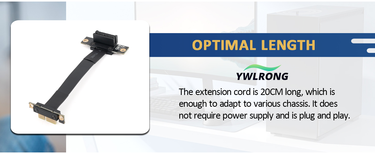 PCI-E 3.0 Riser Cable PCIe Extension Cable