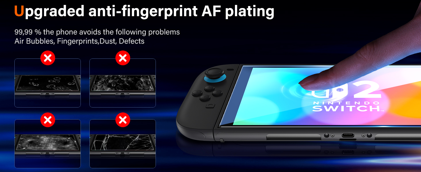 Tempered Glass Screen Protector for Nintendo Switch 2