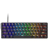 MONSGEEK FUN60 Ultra Rapid Trigger Gaming Keyboard 8k Magnetic Switch TMR Aluminum Wired Keyboard...