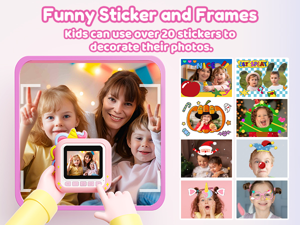 Kids Instant Camera Toy