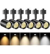 VANoopee 5-Color LED Track Lighting Heads H Type Track Light Heads Dimmable Bright Rail Ceiling S...