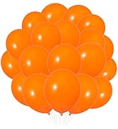 300 Pack Orange Balloons, Orange Latex Balloons 12 inch, Balloons Bulk for Various Party Balloon ...