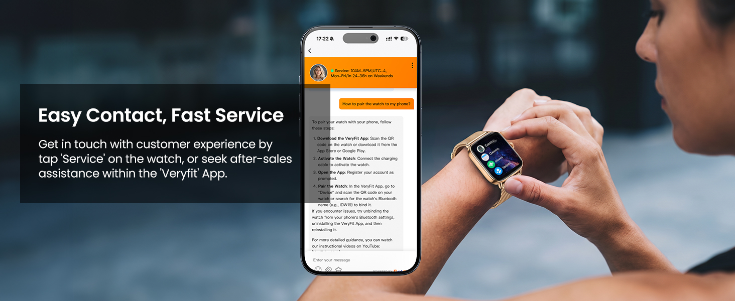 Smart Watch for Women Men