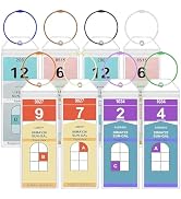 Royal Caribbean Luggage Tag Holders – 8 Pack Zip Seal Clear Cruise Holders with Steel Loops – Wat...