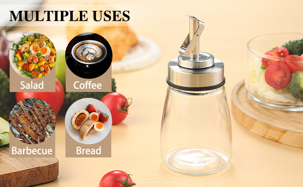 oil soy sauce and vinegar dispenser