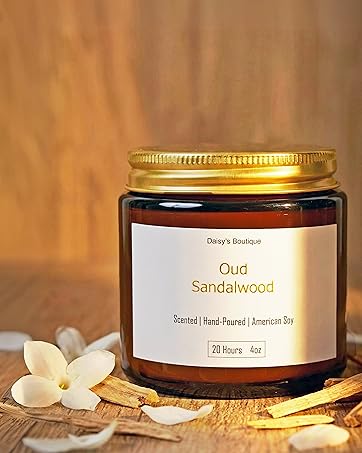 Scented Candles for Home Aromatherapy Candle Gift Present Set Soy Wax Long Lasting