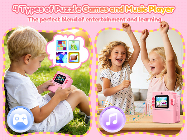 kids camera instant print