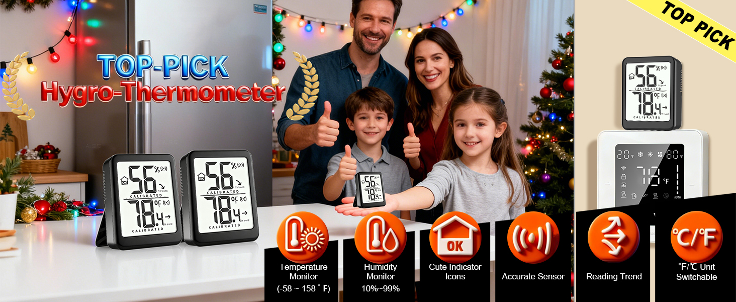 temperature and humidity monitor