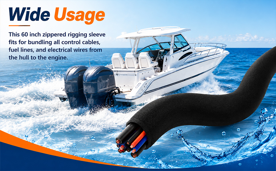  60 Inch Zippered Rigging Sleeve