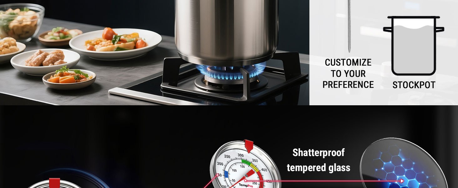 fryer thermometer for oil