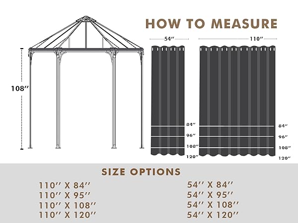 outdoor curtains