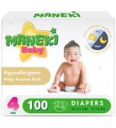 MANEKI Baby Diapers Size 4