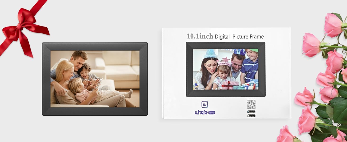 Digital picture frame wifi samrt Eletric photo frame Uhale 10.1 inch