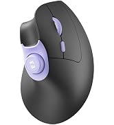seenda Ergonomic Mouse Wireless, MOU-302 Bluetooth Vertical Mouse Rechargeable, Volume Knob, Sile...