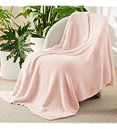 Bedsure Gentlesoft Cozy Knit Throw Blanket - Super Soft Fluffy Blanket for Couch, Bed, Sofa, Ligh...
