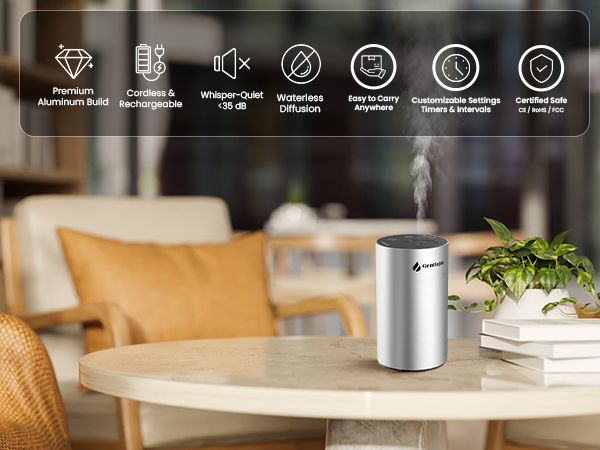 aroma diffuser specification