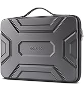 DOMISO 15.6 inch Laptop Sleeve Shoulder Bag Shockproof Computer Bag Waterproof EVA Protective Car...