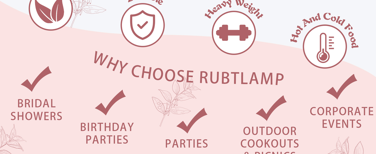 pink plastic plates for wedding