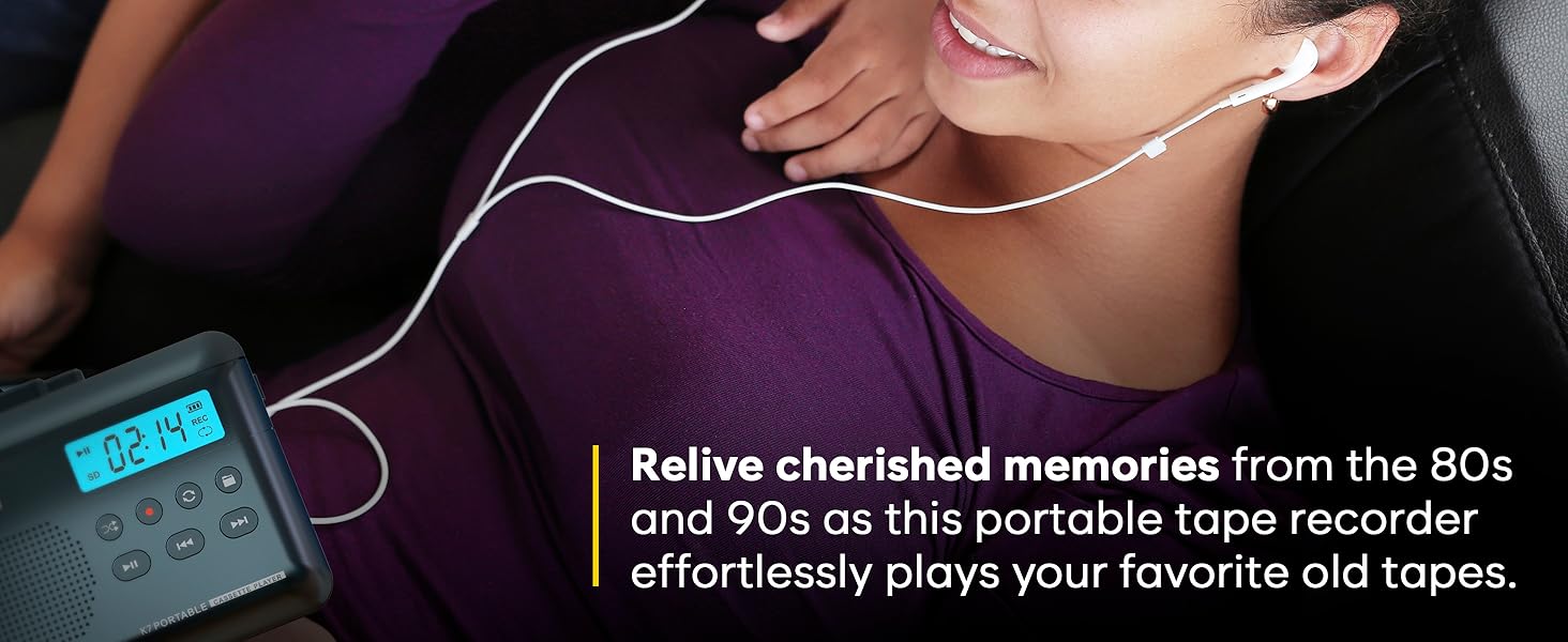 audio bluetooth casate casette cassette cd con converter deck digital esposo mi micro mp3 player