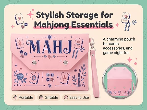 mahjong tile bag
