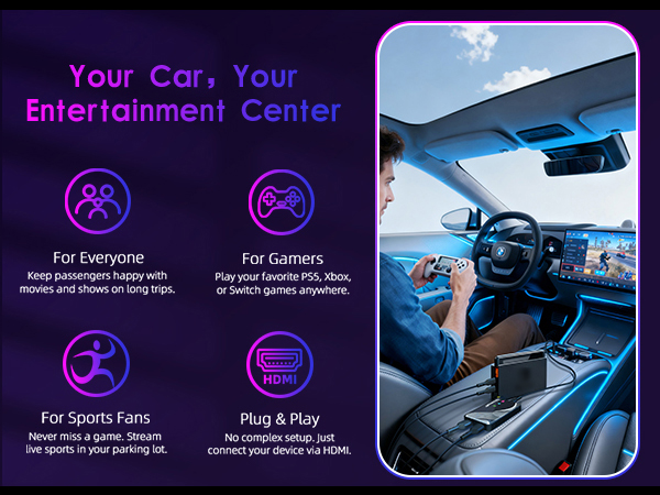 wireless carplay adapter mirror phone to car screen adapter
