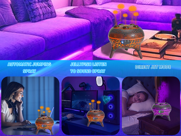 jellyfish humidifier 3modes