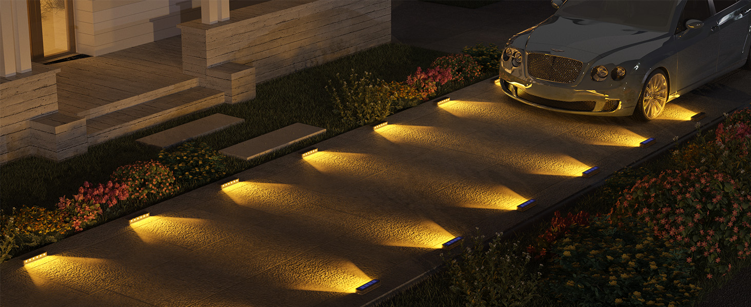 solar driveway lights