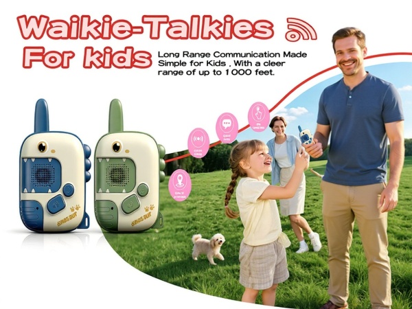 Dino Walkie Talkies