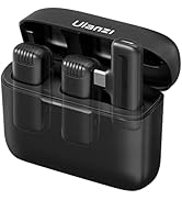 ULANZI J12 Wireless Lavalier Microphone for USB C Phone, 2-in-1 Plug-Play Mic with Charging Case ...