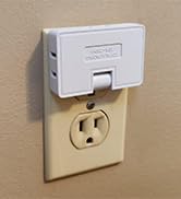 3 Way Flat Wall Outlet Extender Adapter
