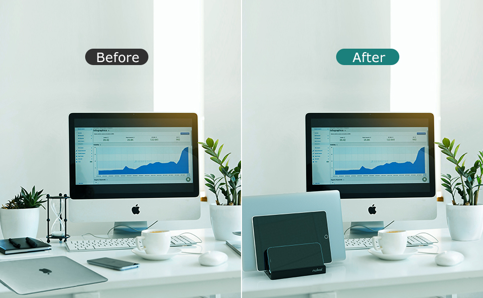 vertical laptop holder