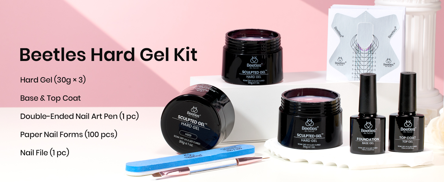 Beetles Hard Gel Kit