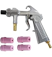 TOOGOND Sand Blaster Gun,Sandblasting Sandblaster Gun Kit for Sandblast Blast Cabinet with Cerami...