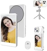 Phone Vlog Selfie Monitor Screen, Magnetic Vlog Selfie Monitor Screen with Remote Control, Wirele...