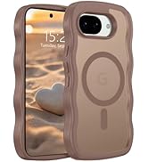 AVESEXTOL Magnetic for Google Pixel 10a Case, Cute Wavy Phone Case Google Pixel 10a with MagSafe ...