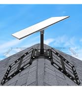 Gen 3 Starlink Roof Mount, Starlink Roof Ridge Mount with Gen 3 Pipe Adapter, Adjustable Angle St...