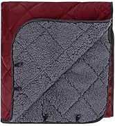 REDCAMP Large Camping Blanket with Sherpa Lining, Cold Weather Warm Outdoor Blanket Windproof for...