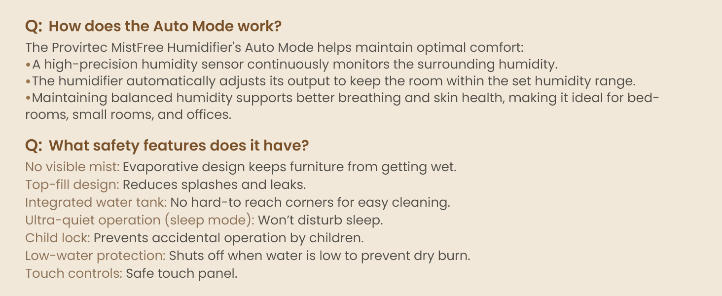 evaporative humidifier