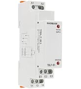 Baomain Liquid Timer Control Relay, 5A AC/DC24-240V 1 SPDT, DIN Rail Mounting Three Electrode Wat...
