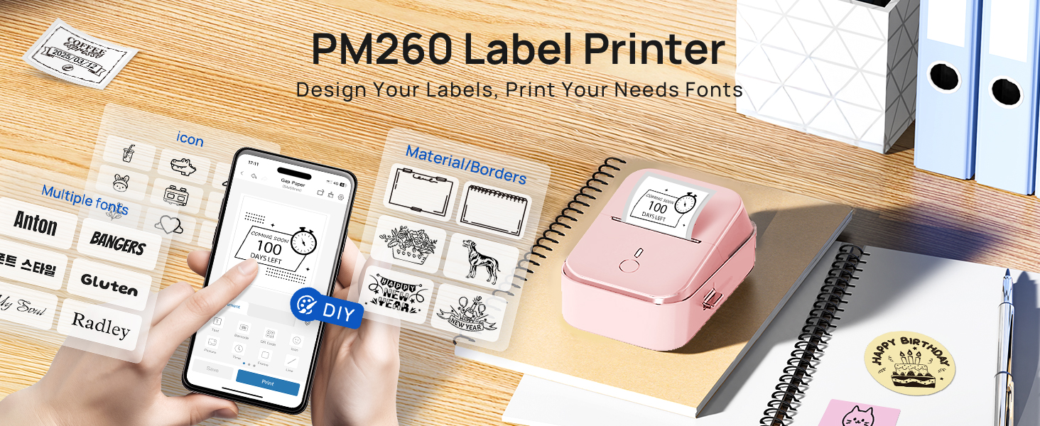 PM260 label maker
