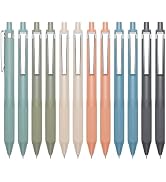 Linbsunne Gel Pens Black Ink Pens for Office 0.5mm Fine Point Pens Smooth Writing Retractable Wor...