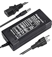 Facmogu 3 Prong 12V 3A 36W AC to DC Power Adapter US Plug, 5.5x2.1mm &amp; 2.5mm Plug, AC 100-240V to...