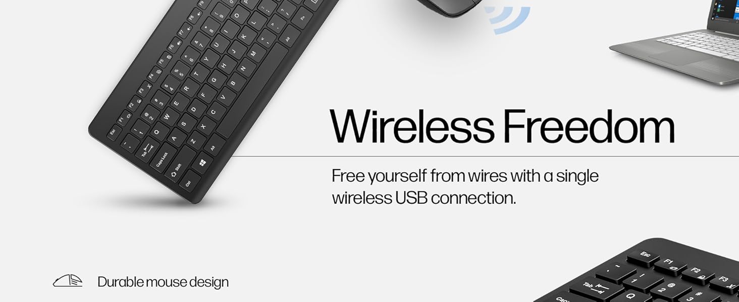 HP 230 Wireless Mouse and Keyboard Combo - Hero 2